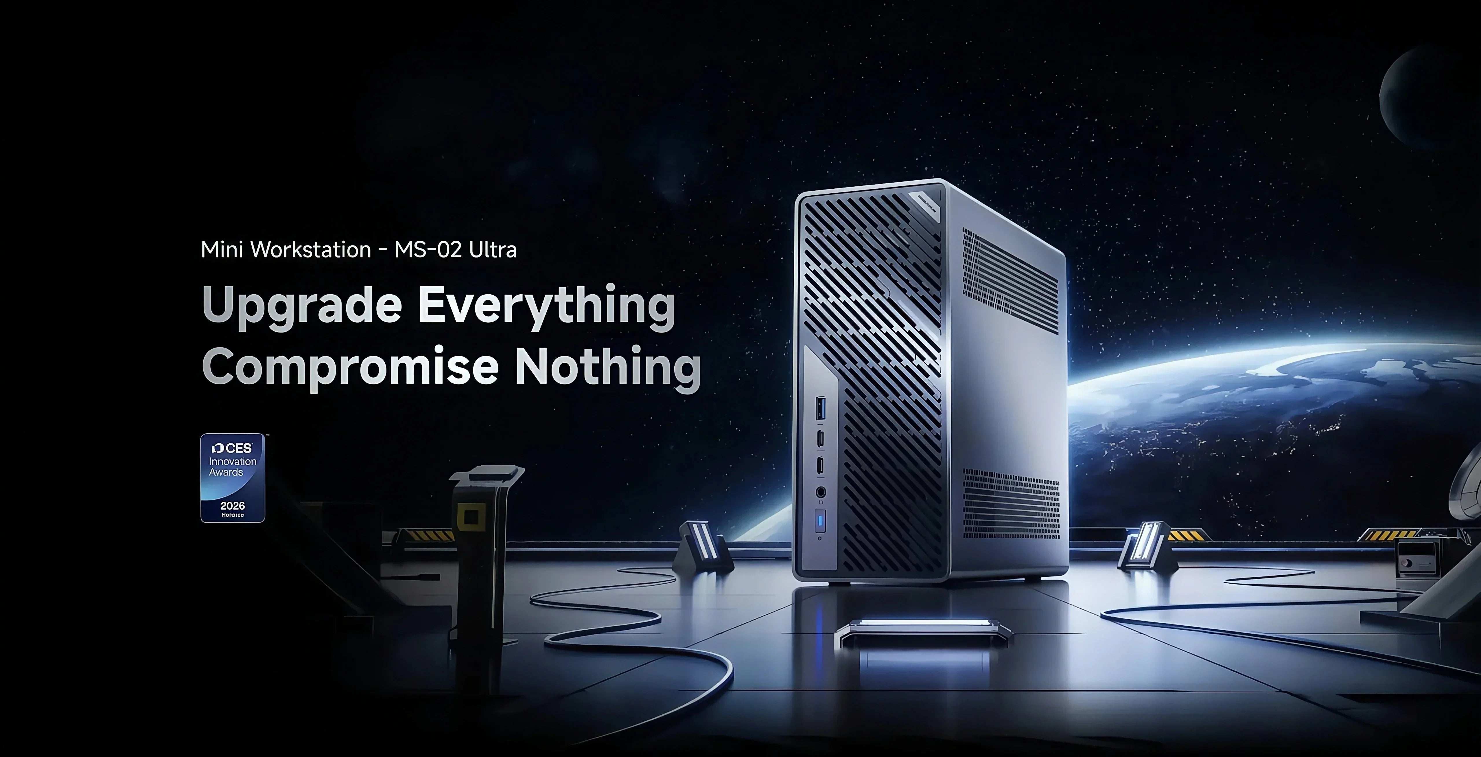 MINISFORUM MS-02 Ultra Honored with a CES 2026 Innovation Award