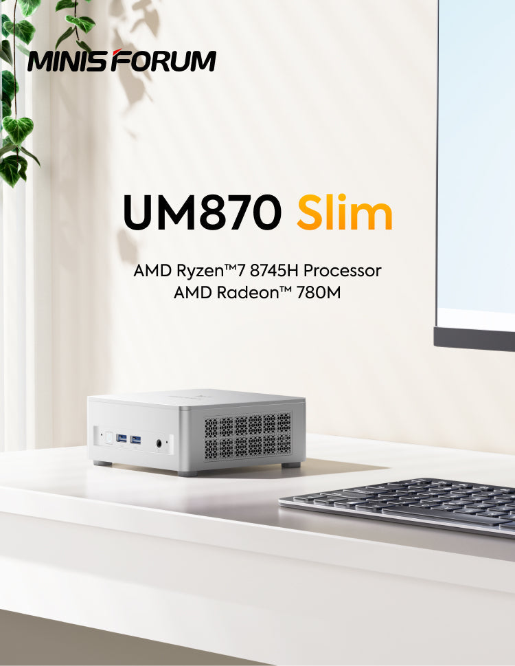 MINISFORUM UM870 Slim Refurbished – Refurbished.MINISFORUM