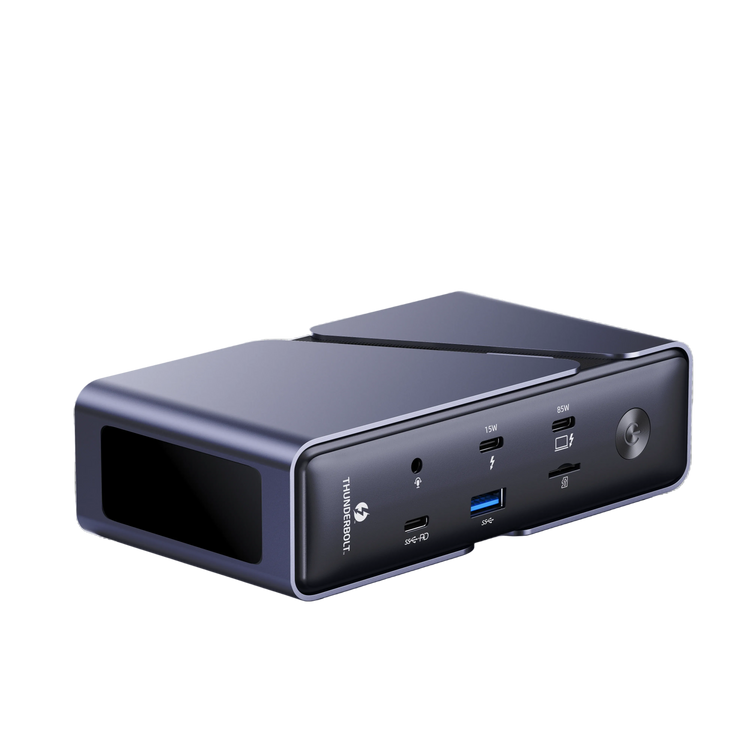 MINISFORUM TB4-01 12 in 1 Thunderbolt™ 4 Dock Refurbished by Refurbished.MINISFORUM