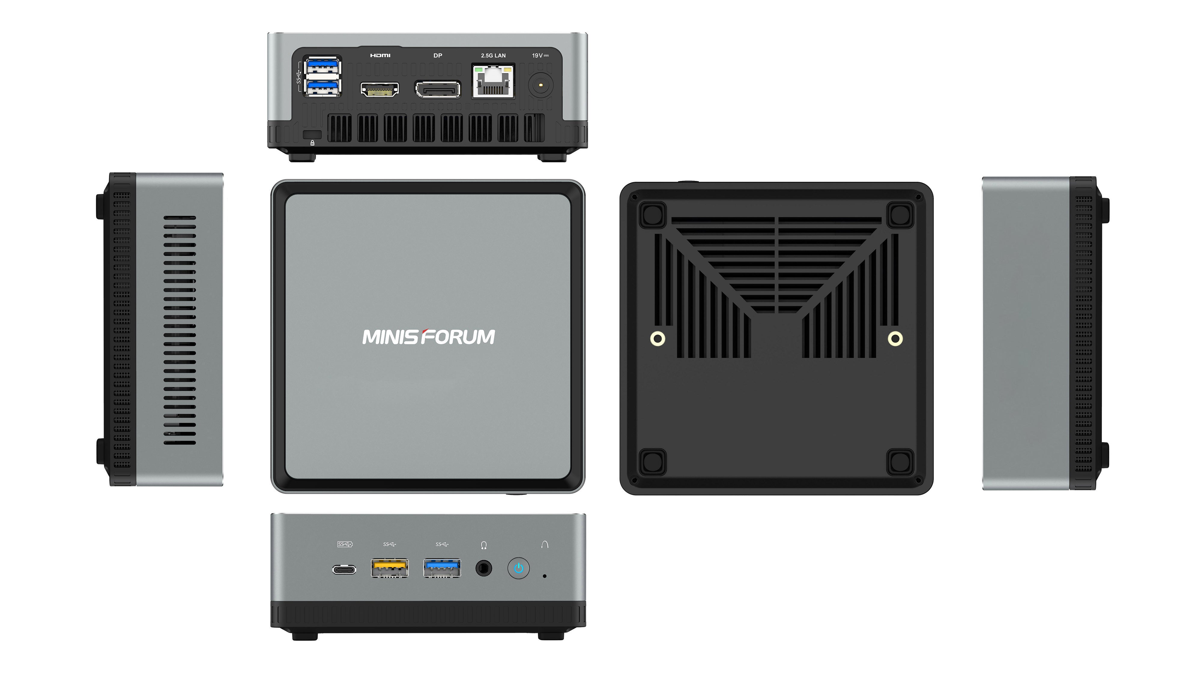 Minisforum UM700 / UM340 Refurbished - AMD Ryzen™ 7 3750H (UM700) /  Barebone / US (Shipping after Jan.5th)