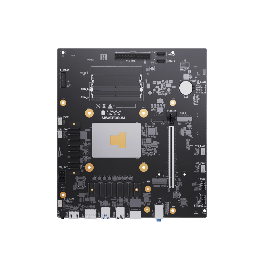 MINISFORUM BD795M Motherboard Refurbished by Refurbished.MINISFORUM