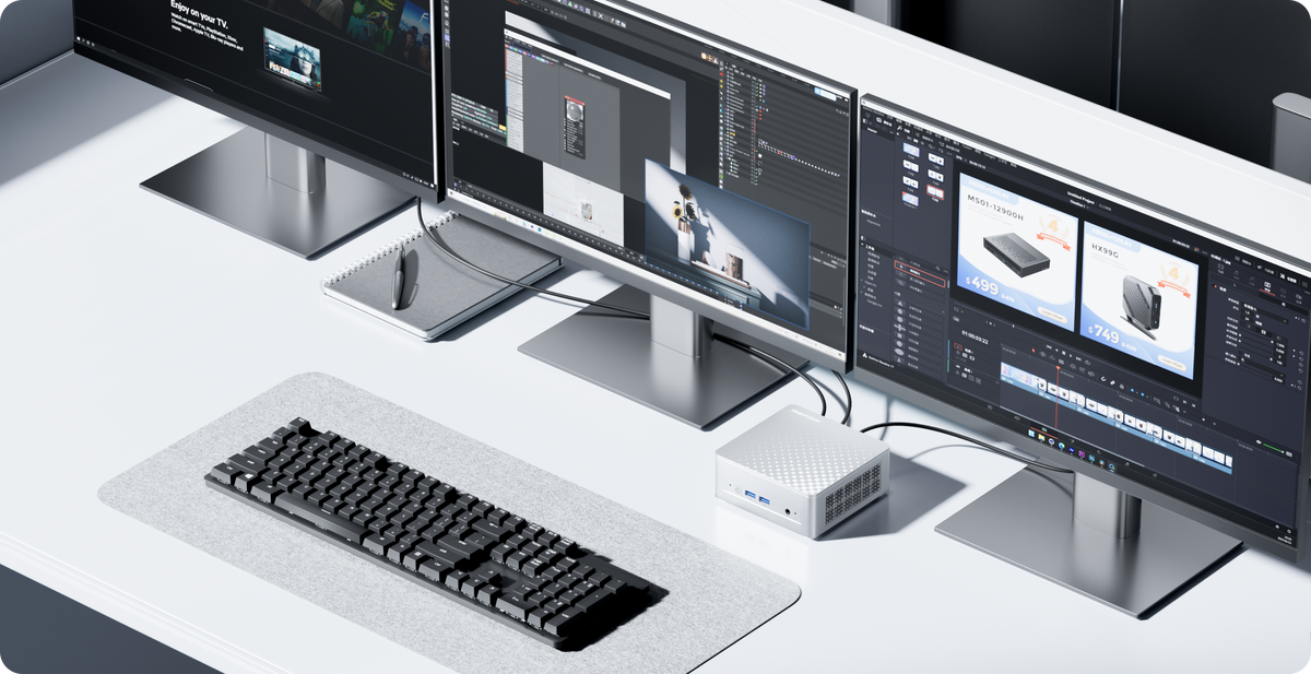 Triple Display Outputs