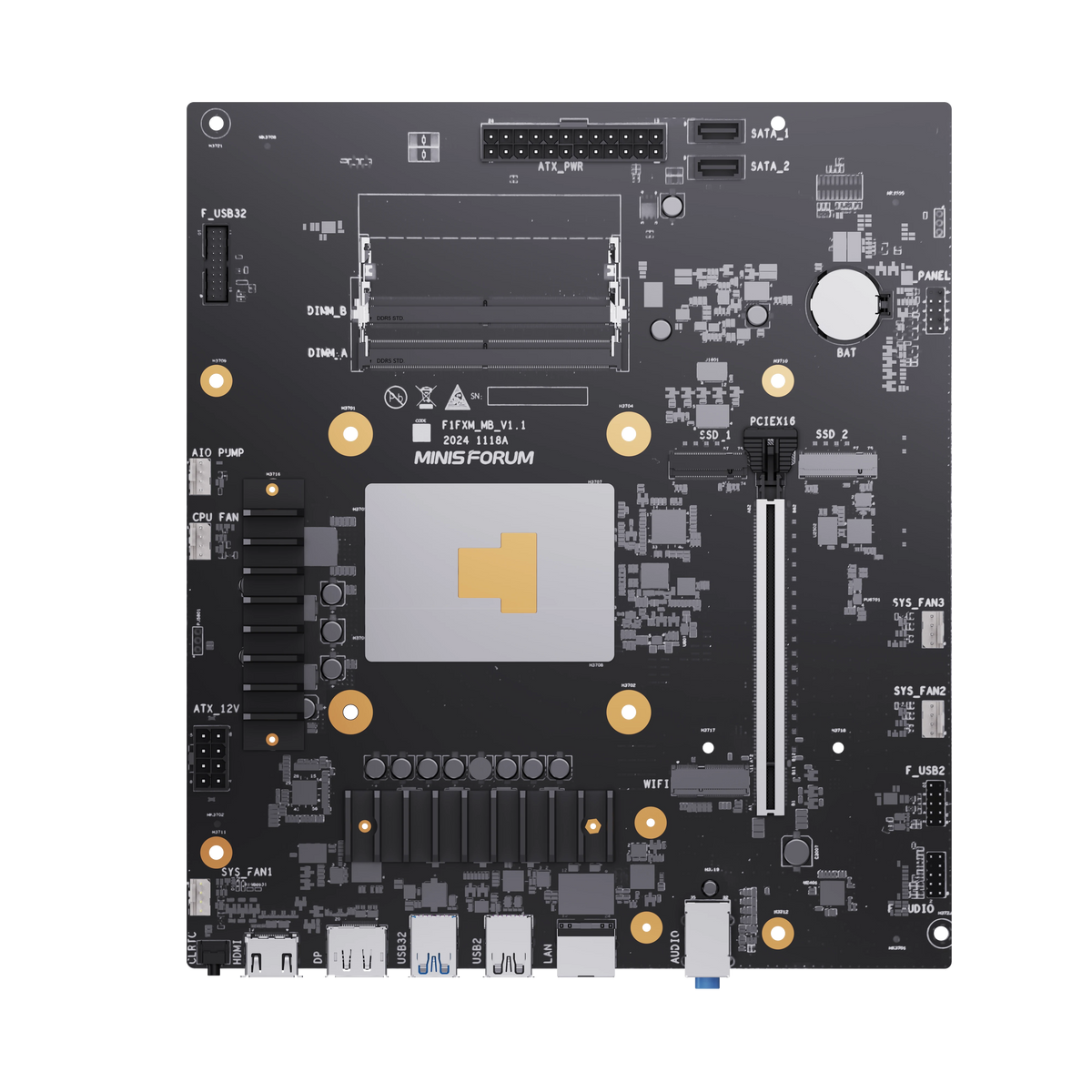 MINISFORUM BD795M Motherboard Refurbished
