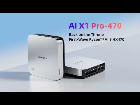 MINISFORUM AI X1 Pro-470 Refurbished