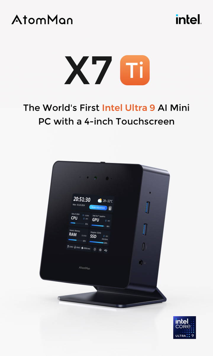 MINISFORUM AtomMan X7 Ti Refurbished