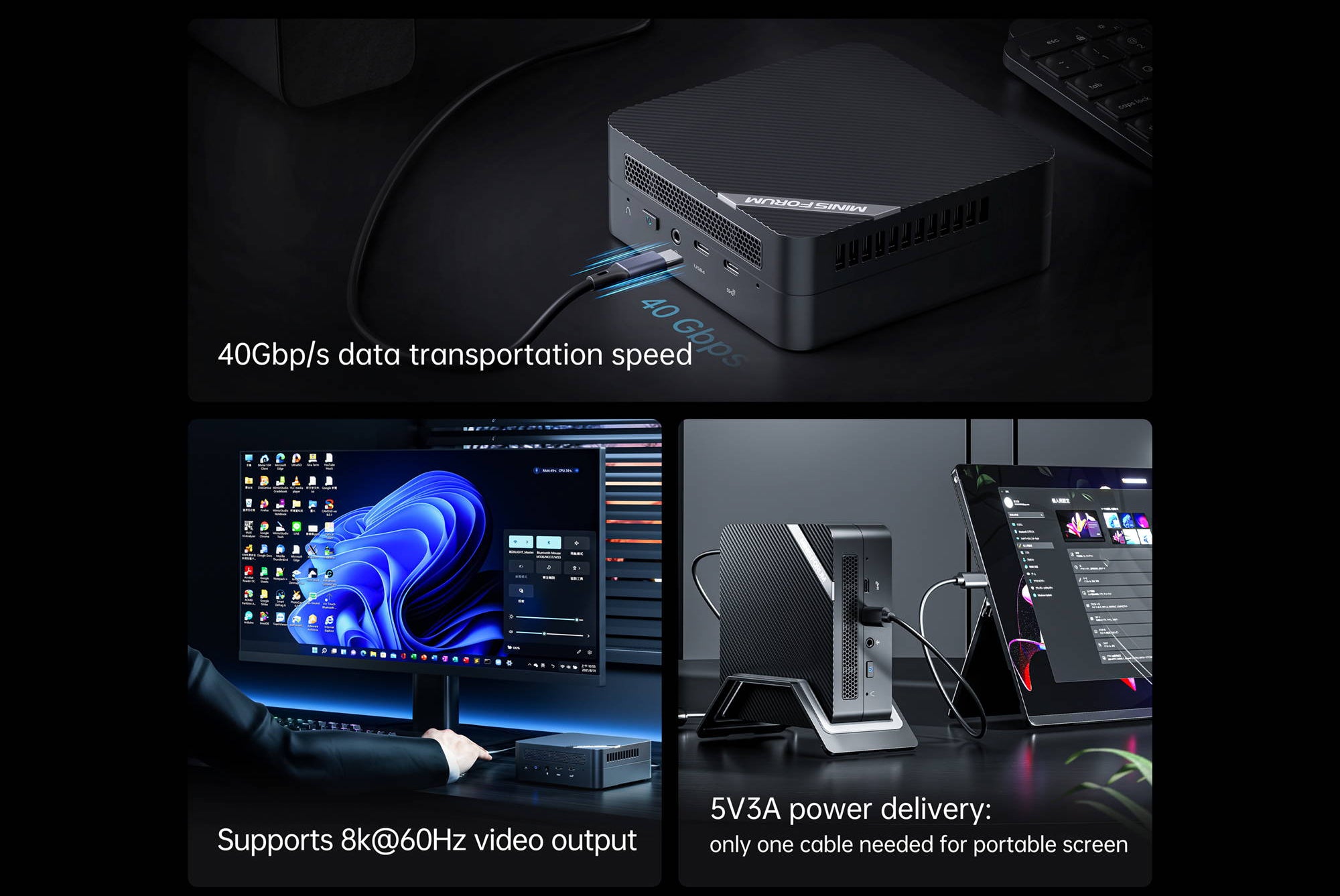 【新品/未開封】UM773 Lite 32GB RAM 1TB SSD MINISFORUM UM773 Lite