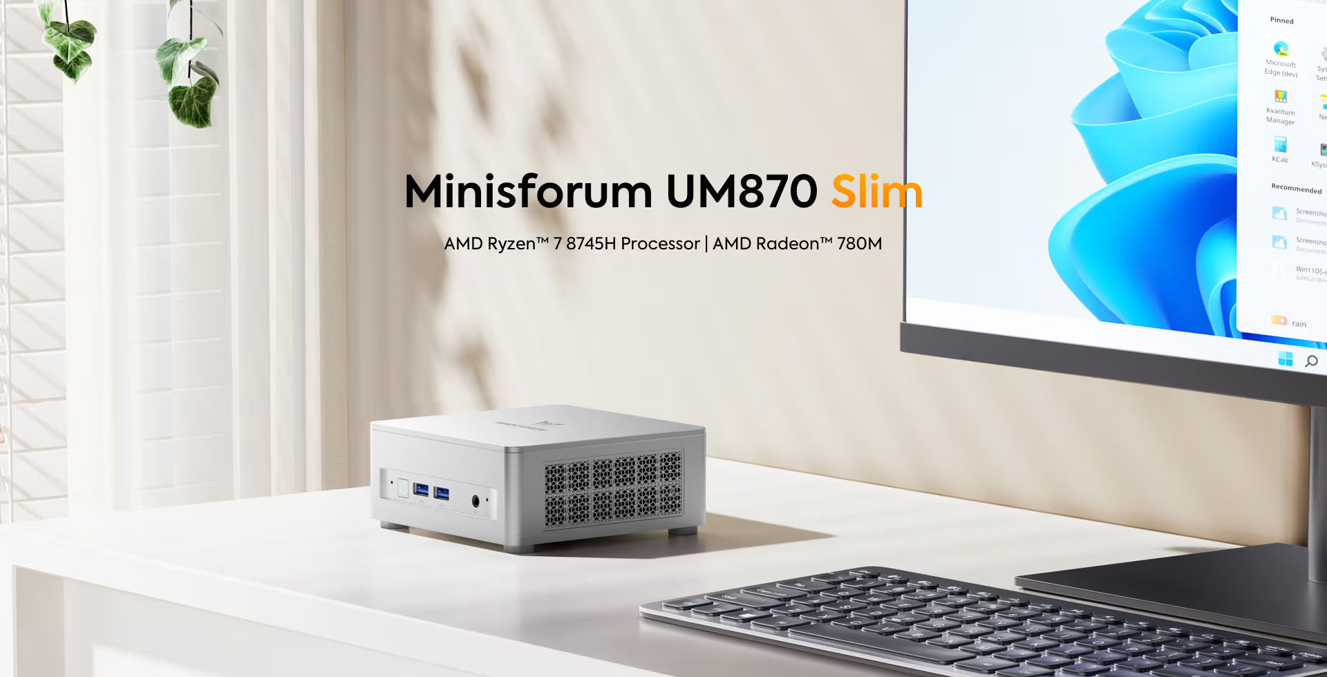 MINISFORUM UM870 Slim Refurbished